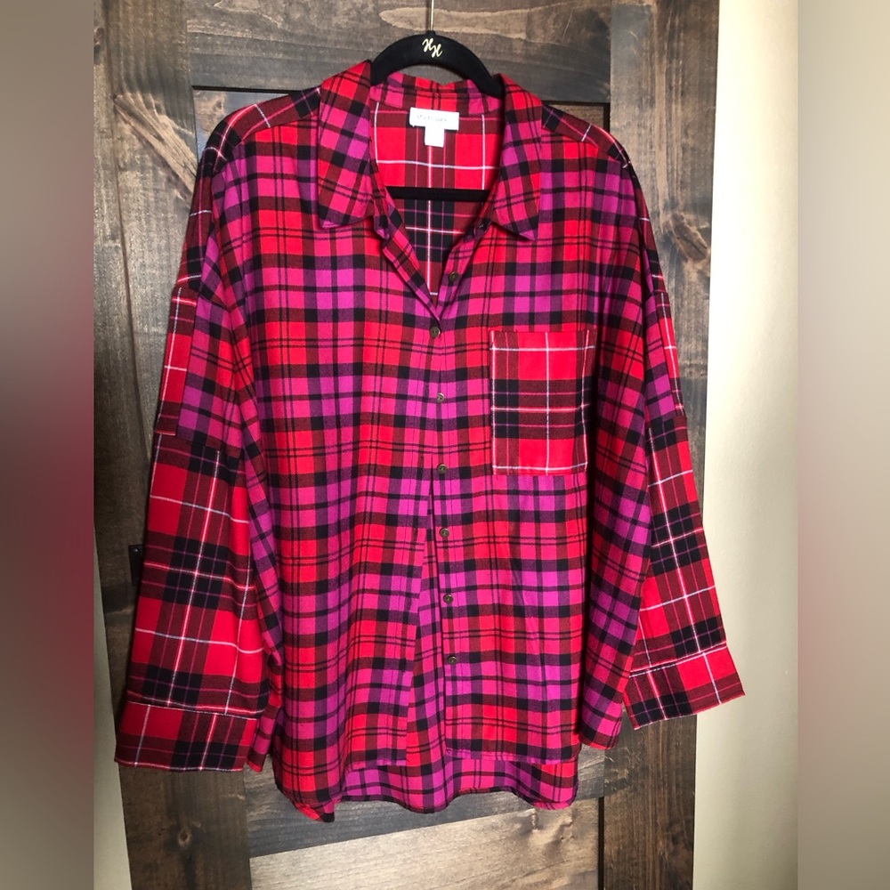 Soft woven flannel shirt by Studio Park